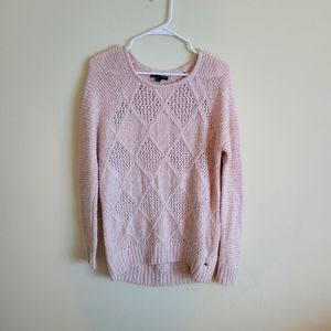 American eagle pink sweater
